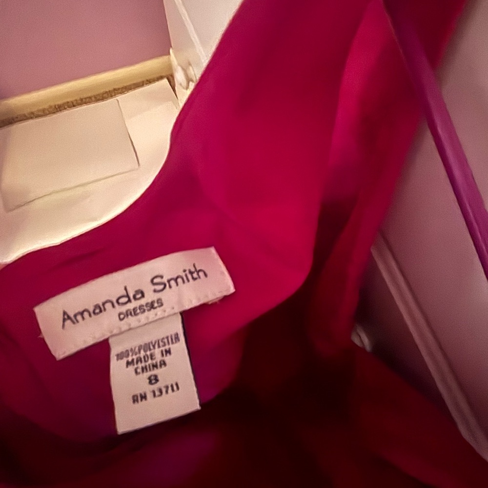 Amanda Smith Fuchsia Dress